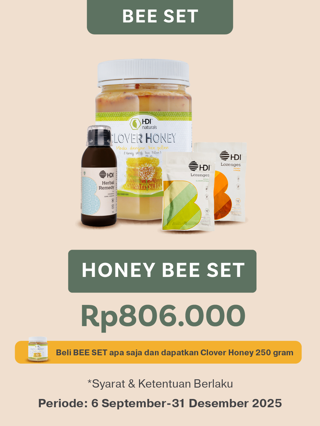 HONEY BEE SET