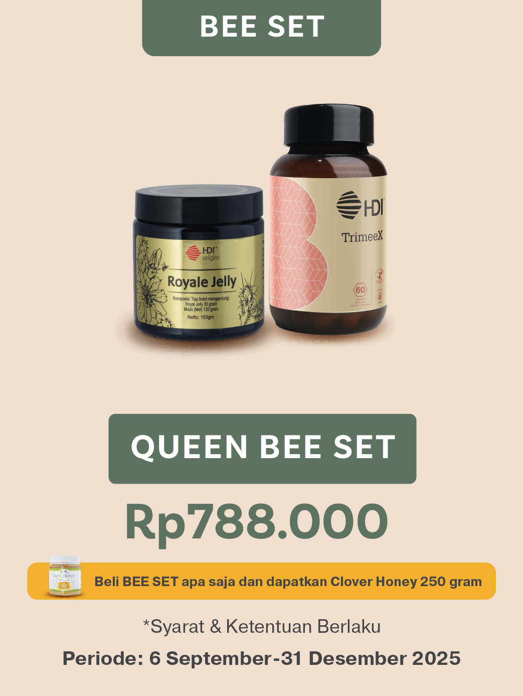 QUEEN BEE SET